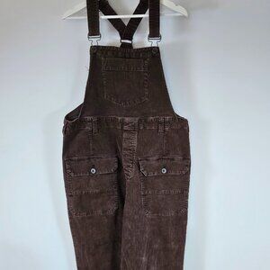 We The Free (Free People) Brown Corduroy Jumpsuit